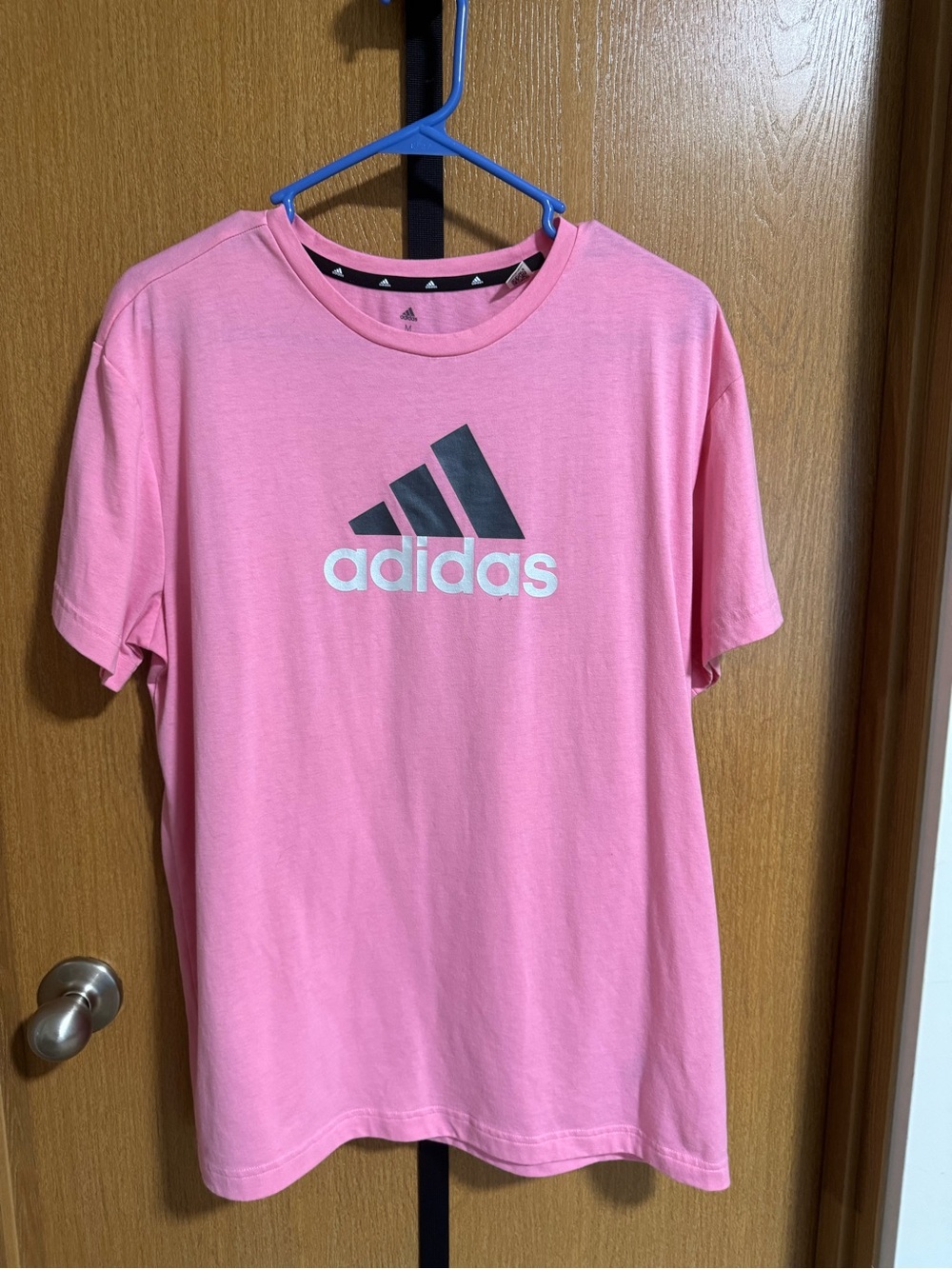 adidas womens pink medium short sleeve shirt- Costco